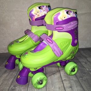 TinkerBell Disney classic skates size 1-4 youth